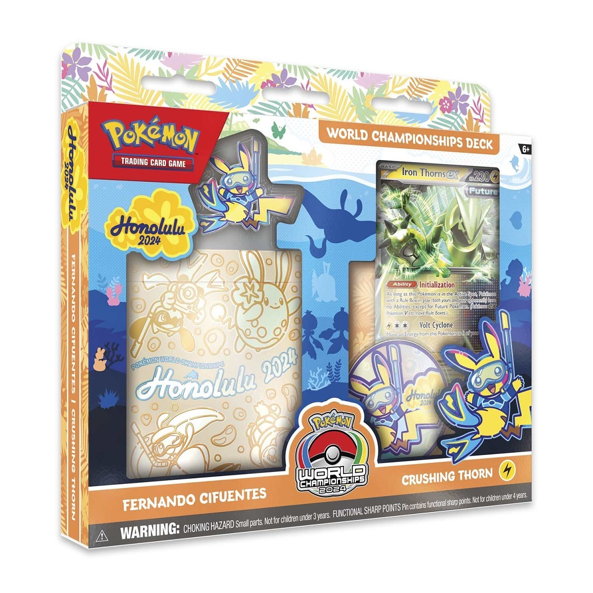 2024 Pokémon World Championships Deck (Fernando Cifuentes, Crushing Thorn)