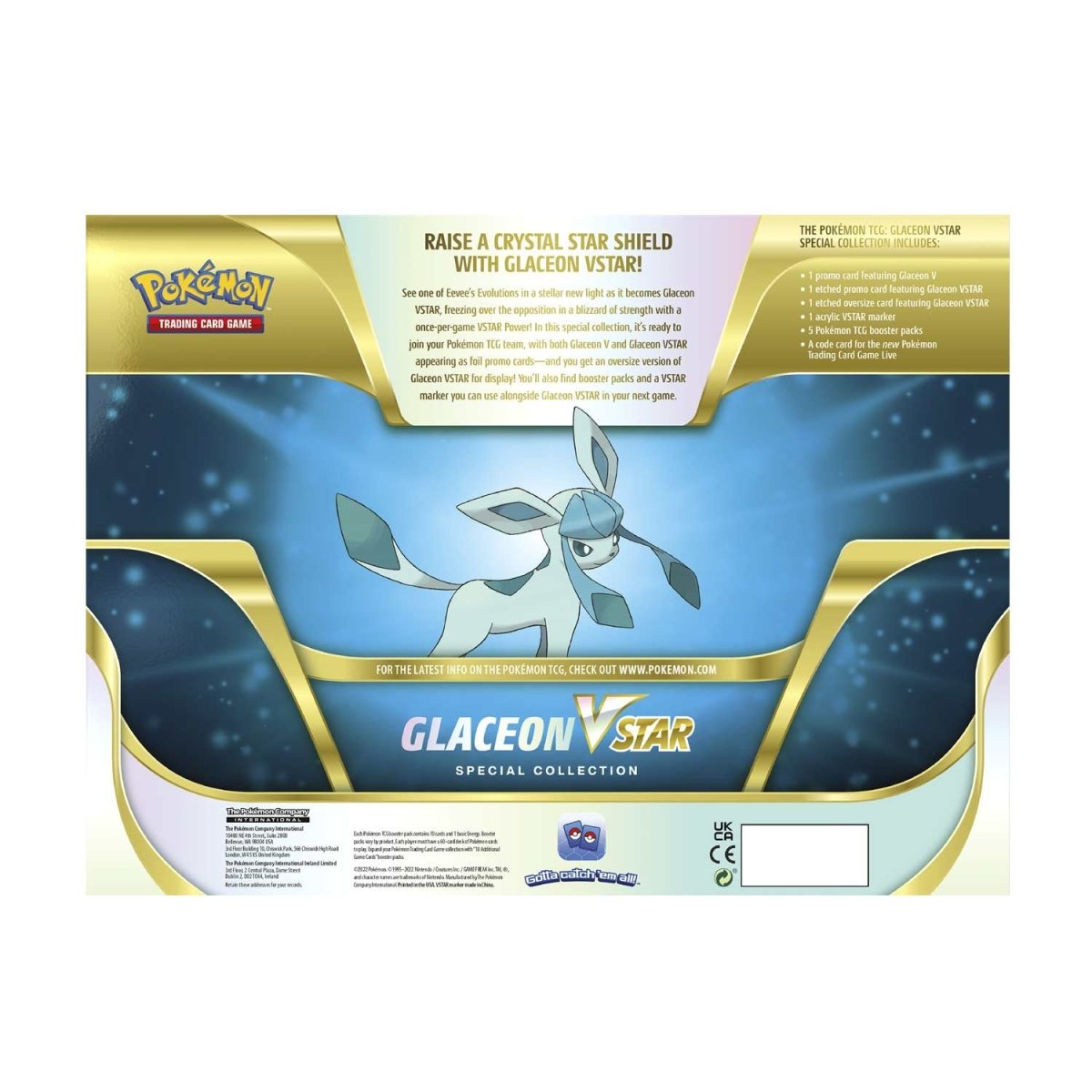 Pokémon TCG: Glaceon VSTAR Special Collection