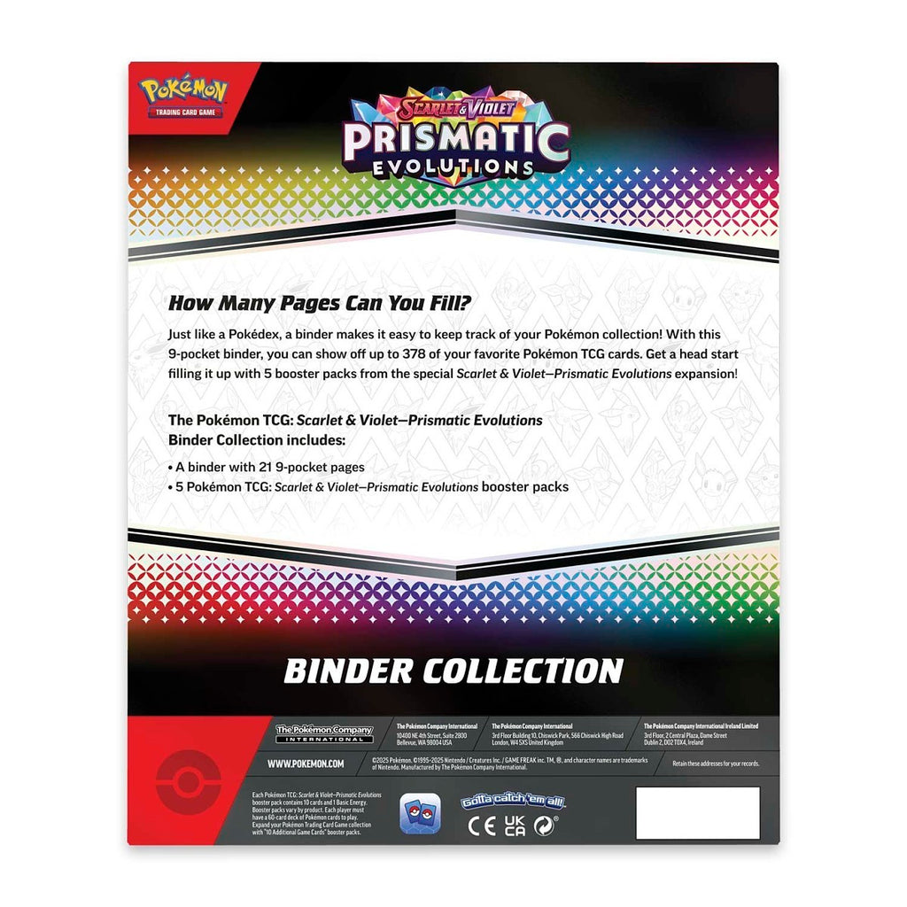 pokémon-tcg:-scarlet-&-violet-prismatic-evolutions-binder-collection