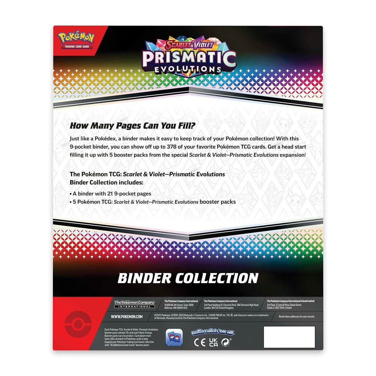 pokémon-tcg:-scarlet-&-violet-prismatic-evolutions-binder-collection