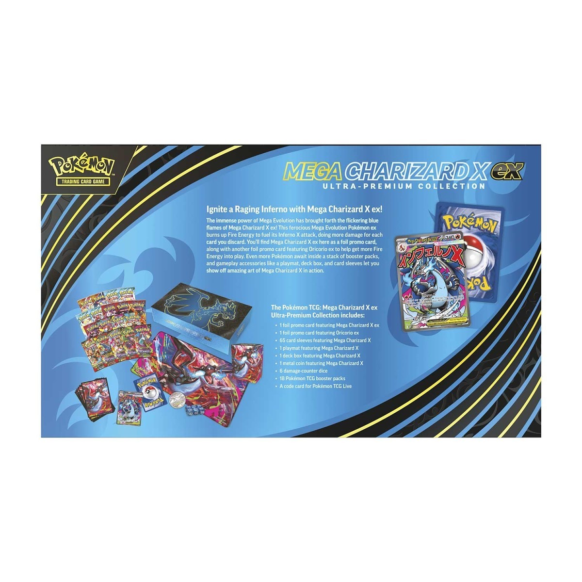 Pokemon TCG: Mega Charizard X ex Ultra-Premium Collection