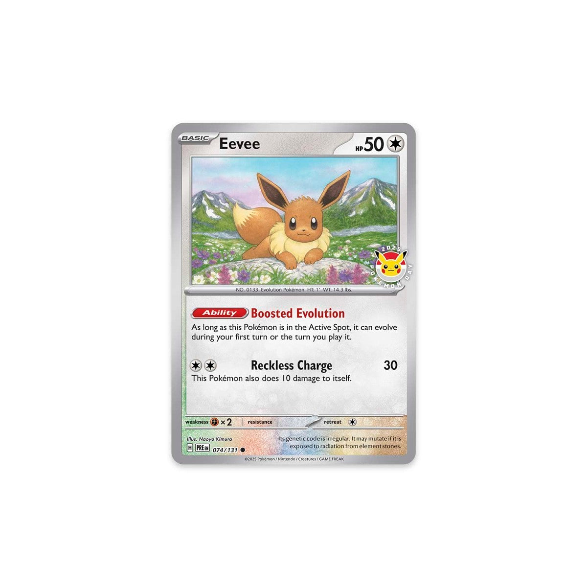 pokémon-tcg:-scarlet-&-violet-prismatic-evolutions-eevee-card,-coin-&-2-booster-packs