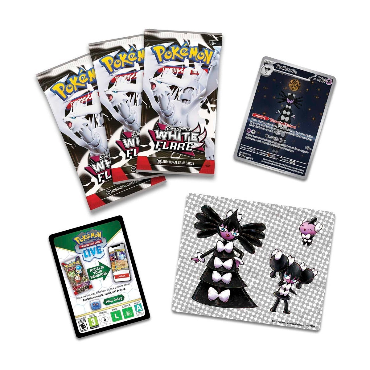 pokémon-tcg:-scarlet-&-violet-white-flare-tech-sticker-collection