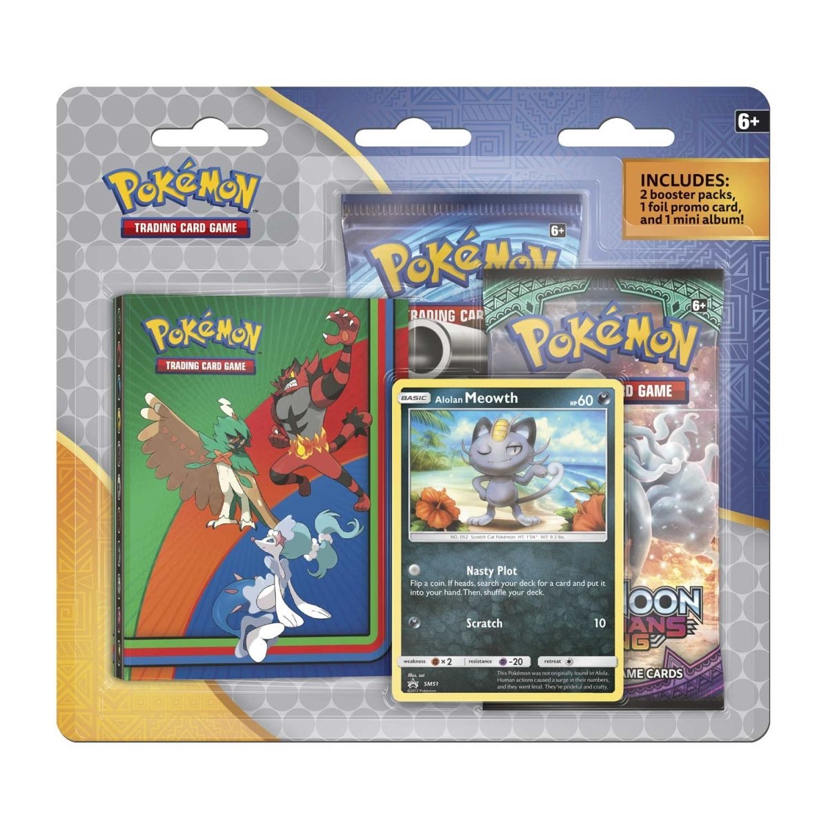 pokémon-tcg:-2-booster-packs,-collector's-album-&-alolan-meowth-promo-card