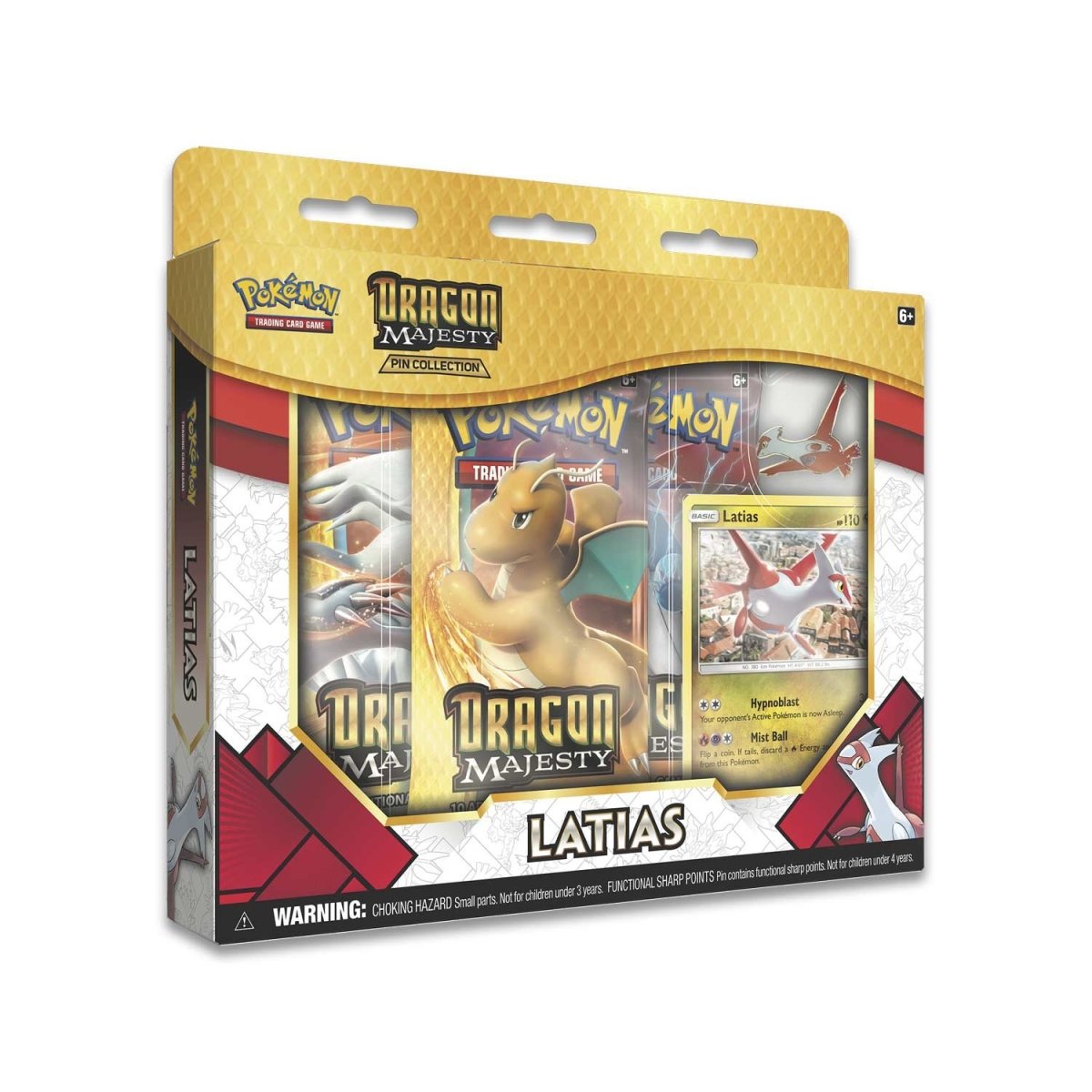 Pokémon TCG: Dragon Majesty Pin Collection (Latias)