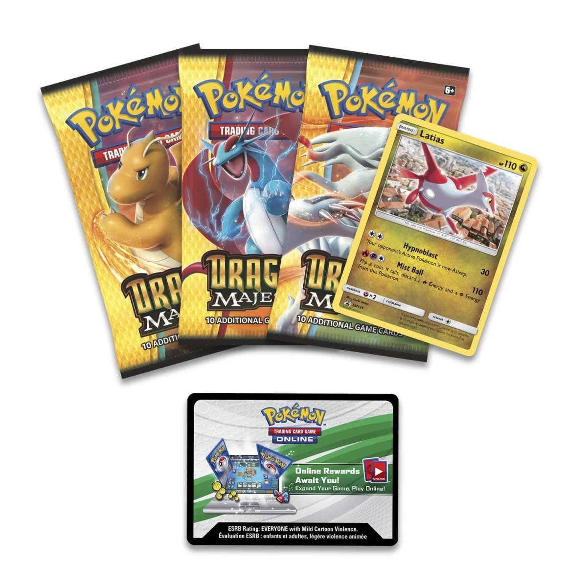 pokémon-tcg:-dragon-majesty-pin-collection-(latias)