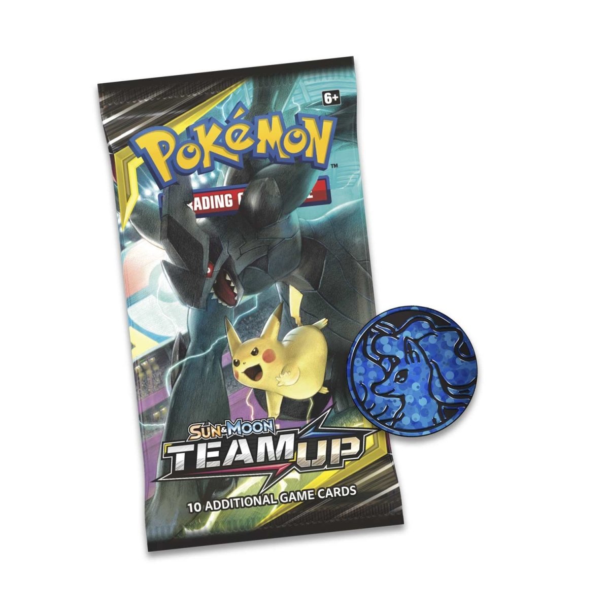 pokémon-tcg:-sun-&-moon-team-up-3-booster-packs,-coin-&-deoxys-promo-card