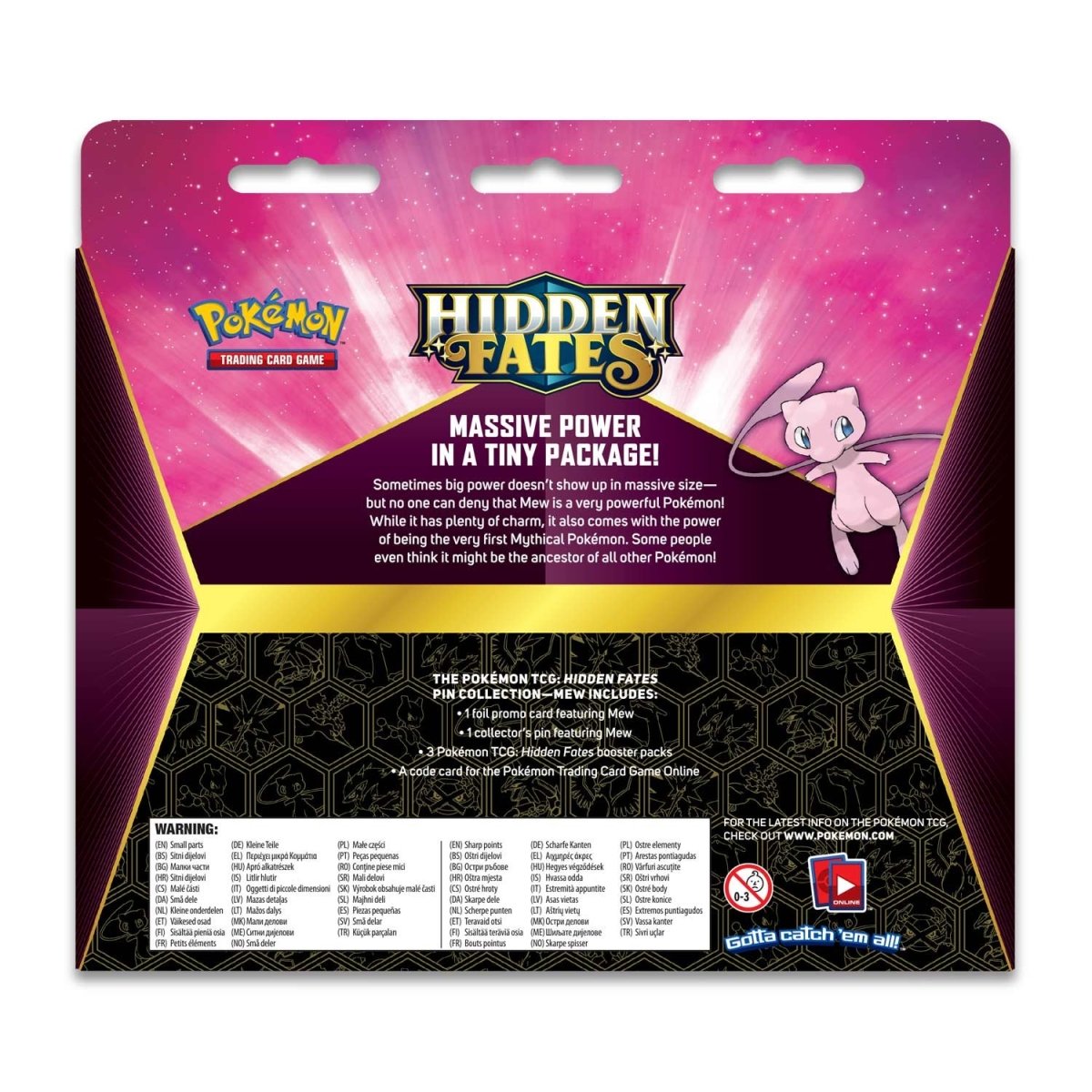 pokémon-tcg:-hidden-fates-pin-collection-(mew)