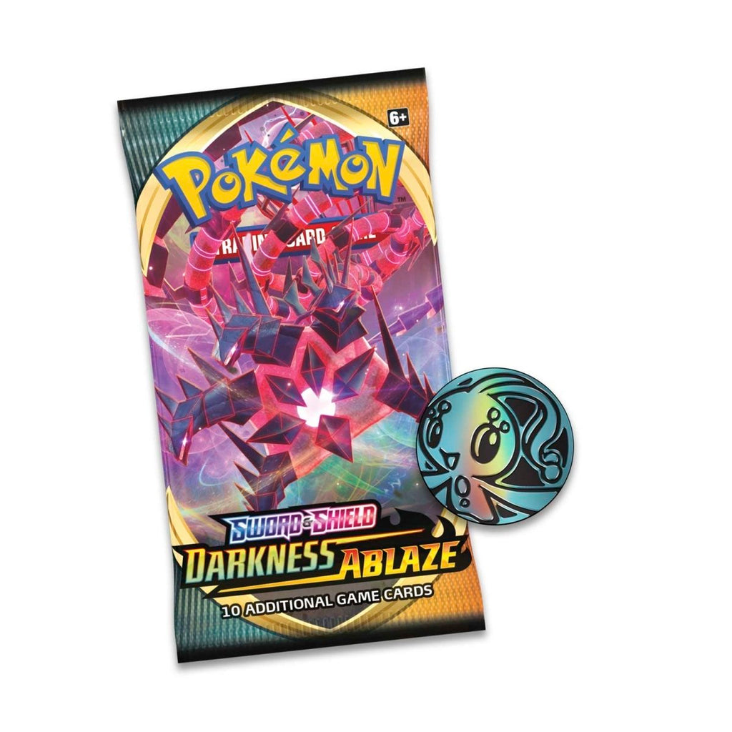pokémon-tcg:-sword-&-shield-darkness-ablaze-3-booster-packs,-coin-&-eevee-promo-card