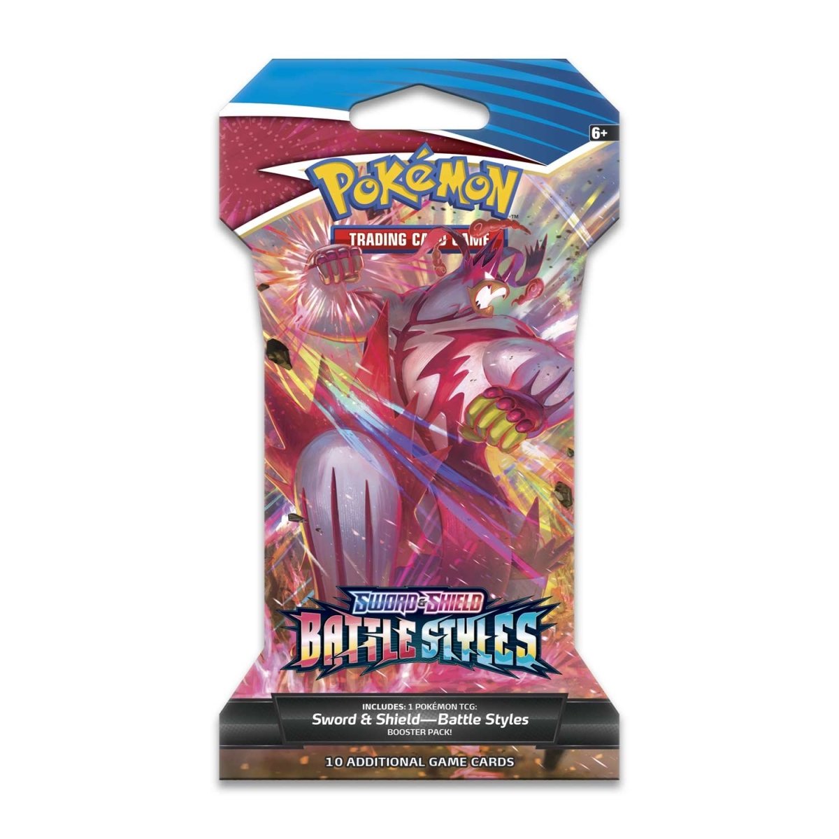 pokémon-tcg:-sword-&-shield-battle-styles-sleeved-booster-pack-(10-cards)