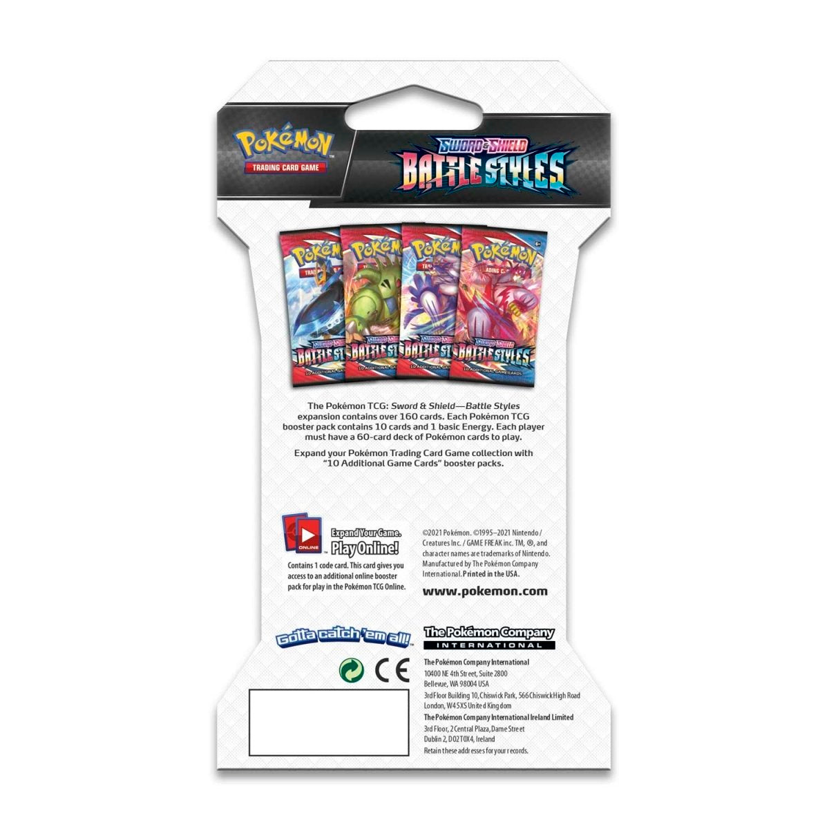 pokémon-tcg:-sword-&-shield-battle-styles-sleeved-booster-pack-(10-cards)