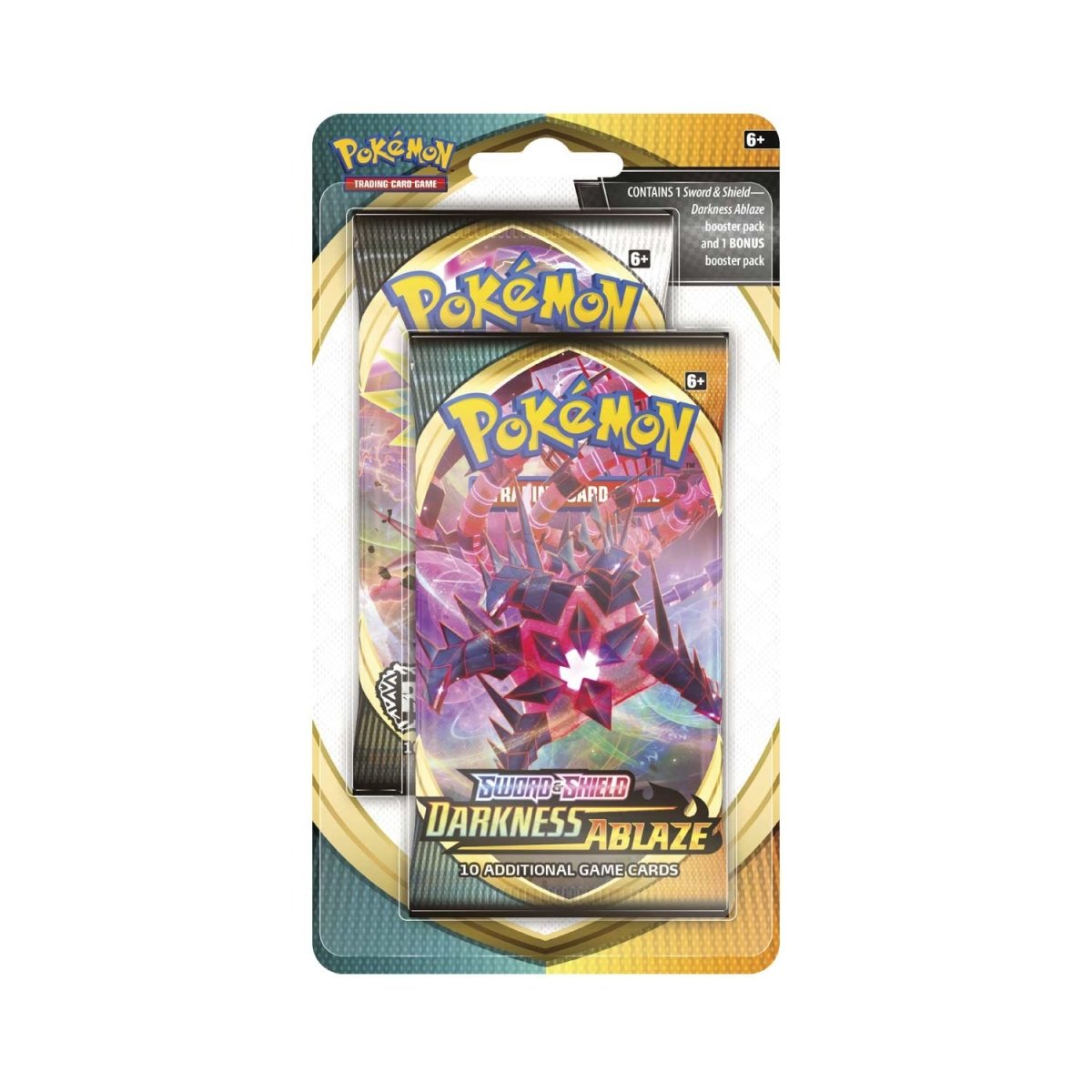 pokémon-tcg:-sword-&-shield-darkness-ablaze-booster-pack-with-bonus-sword-&-shield-rebel-clash-booster-pack