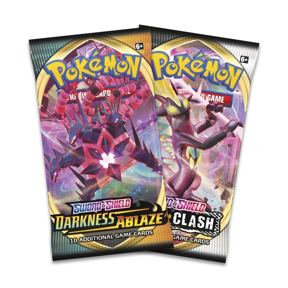 pokémon-tcg:-sword-&-shield-darkness-ablaze-booster-pack-with-bonus-sword-&-shield-rebel-clash-booster-pack