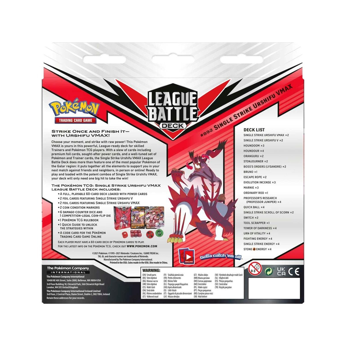 pokémon-tcg:-single-strike-urshifu-vmax-league-battle-deck
