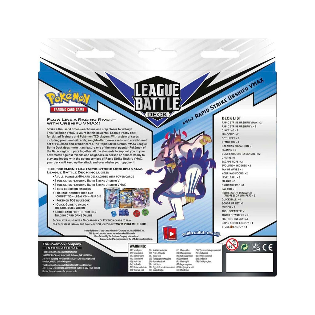 pokémon-tcg:-rapid-strike-urshifu-vmax-league-battle-deck