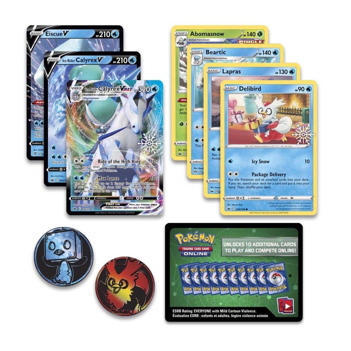 pokémon-tcg:-holiday-calendar-(eiscue,-ice-rider-calyrex)