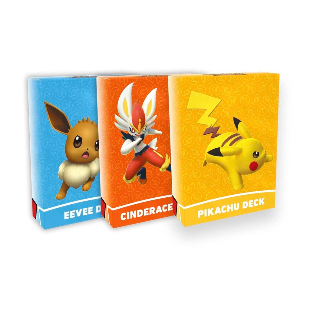 Pokémon Trading Card Game Battle Academy (Cinderace V, Pikachu V & Eevee V)