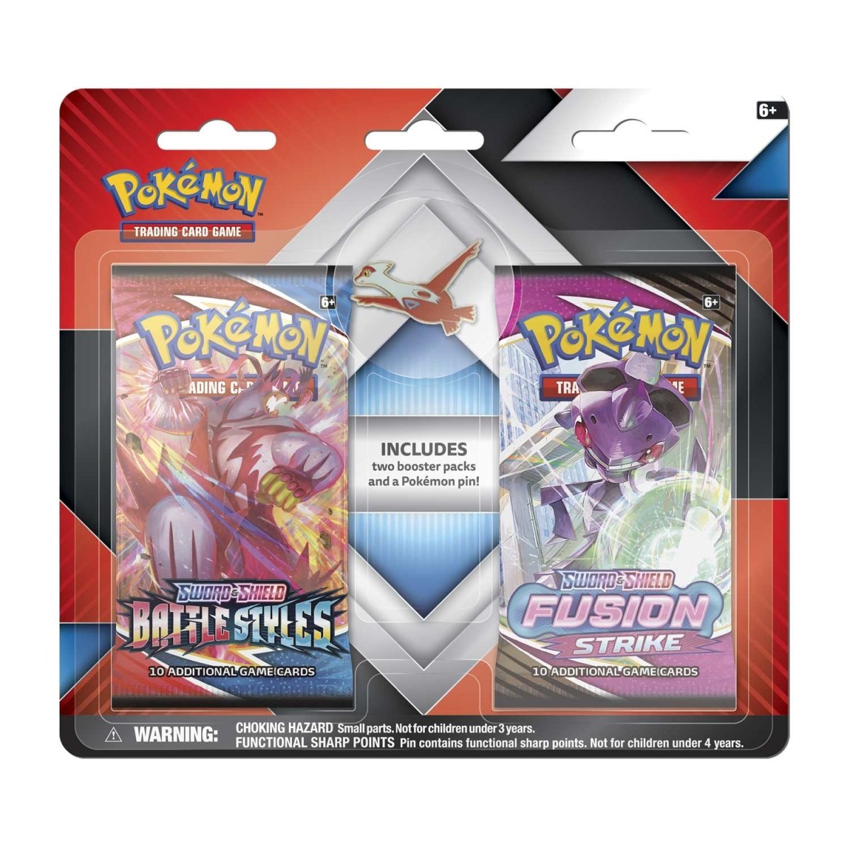 Pokémon TCG: 2 Booster Packs & Latias Collector's Pin