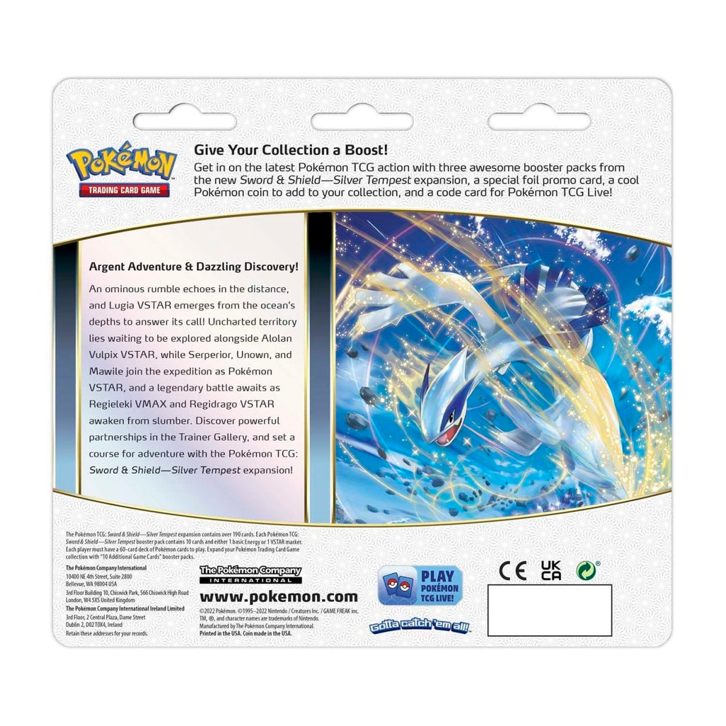 pokémon-tcg:-sword-&-shield-silver-tempest-3-booster-packs,-coin-&-manaphy-promo-card