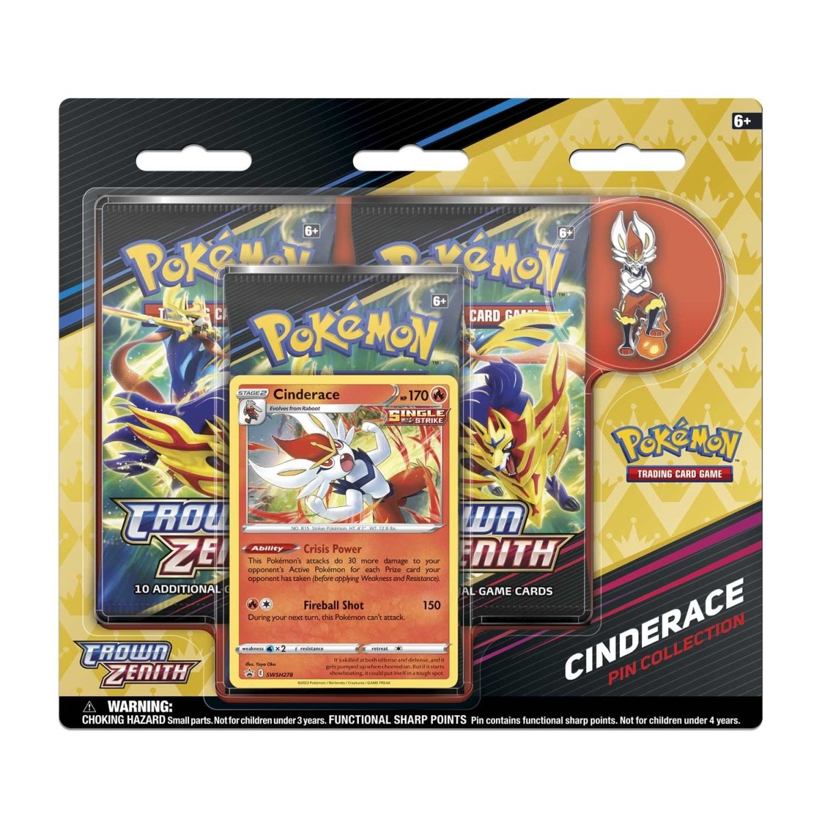 pokémon-tcg:-crown-zenith-pin-collection-(cinderace)