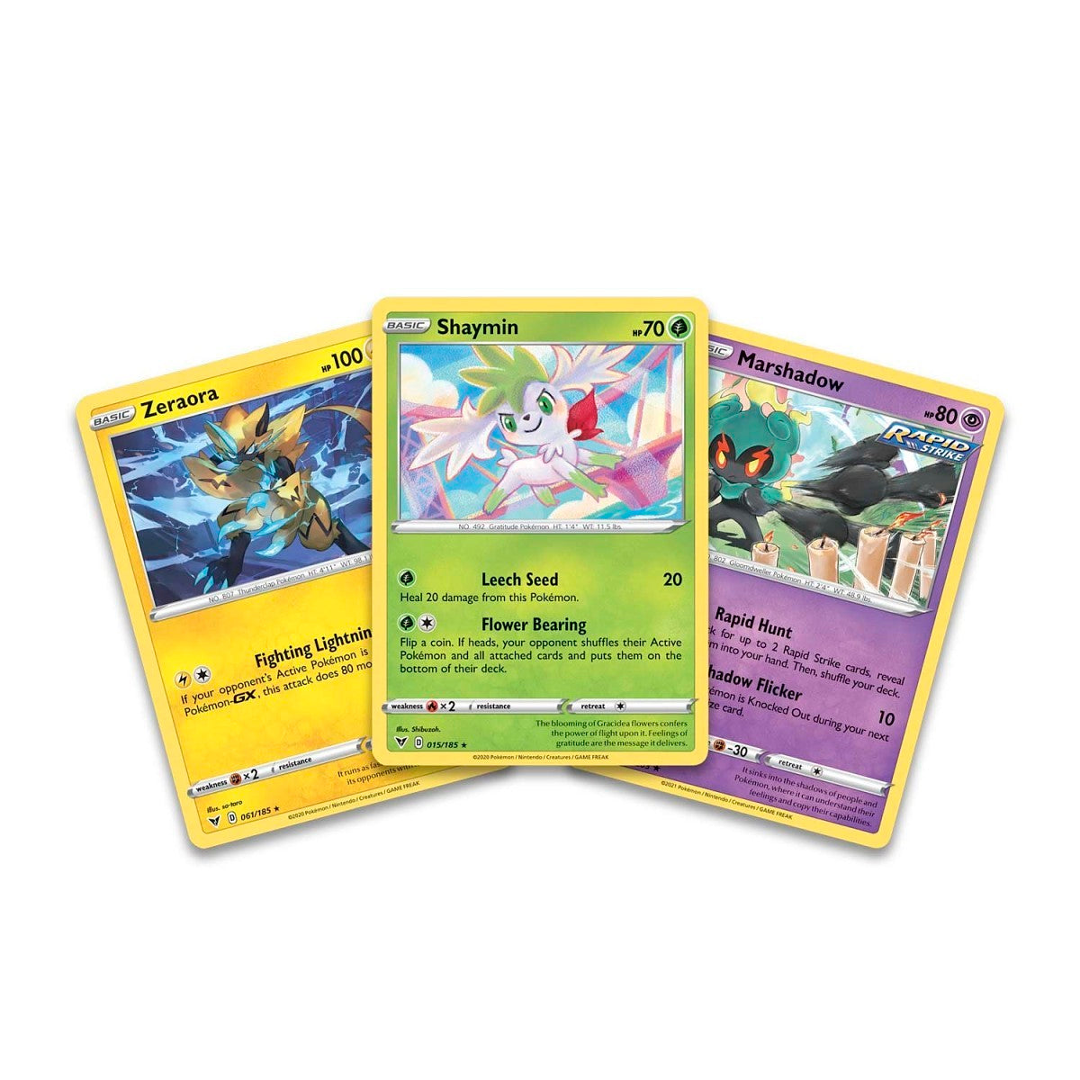 pokémon-tcg:-knock-out-collection-(shaymin,-zeraora-&-marshadow)