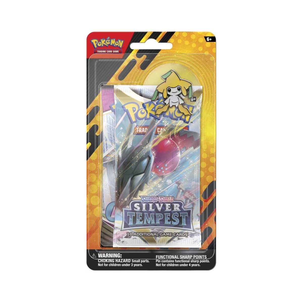 Pokémon TCG: 2 Booster Packs & Jirachi Pin