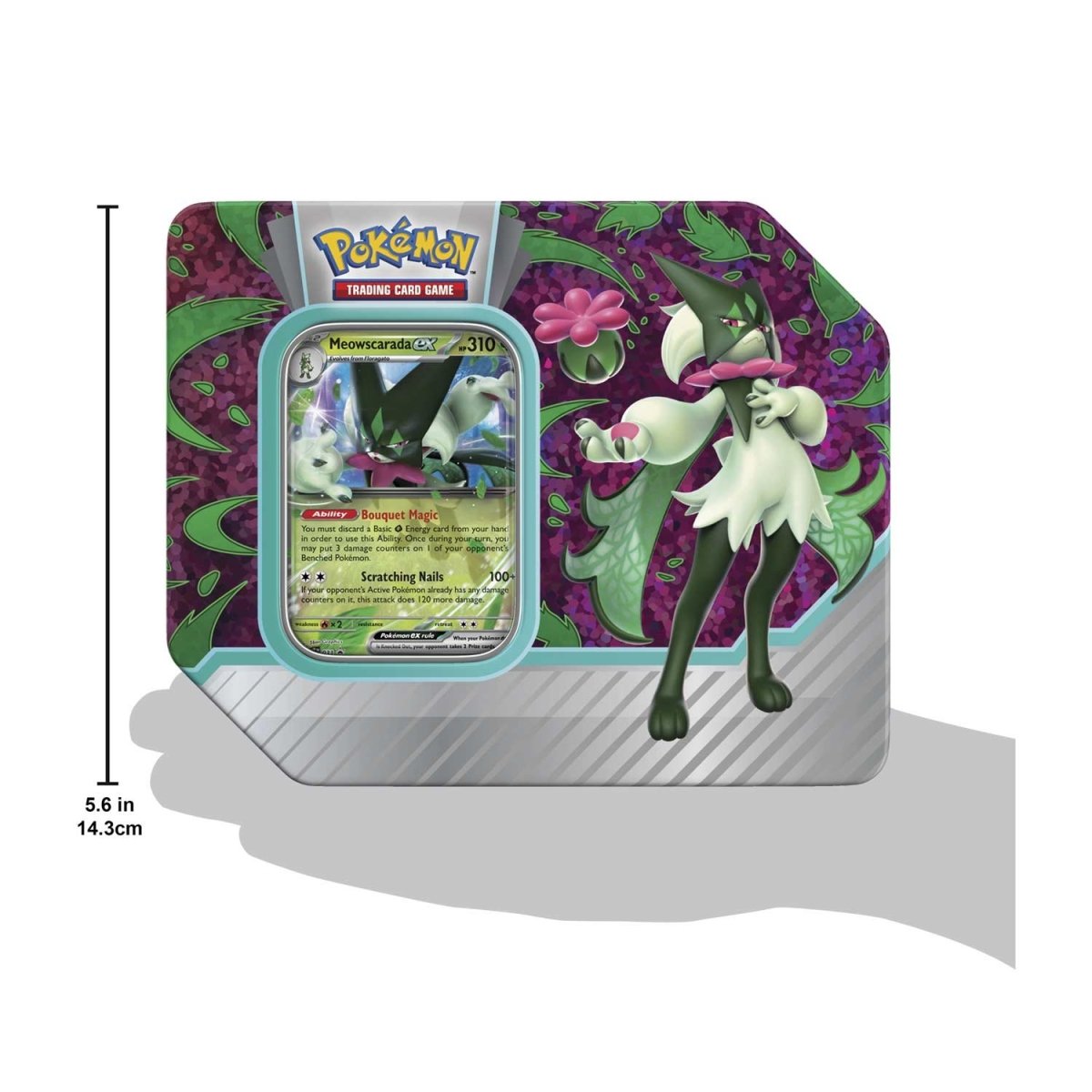 pokémon-tcg:-paldea-partners-tin-(meowscarada-ex)