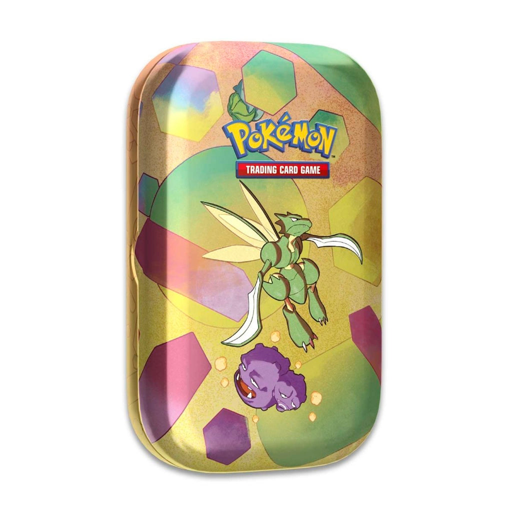 pokémon-tcg:-scarlet-&-violet-151-mini-tin-(scyther-&-weezing)
