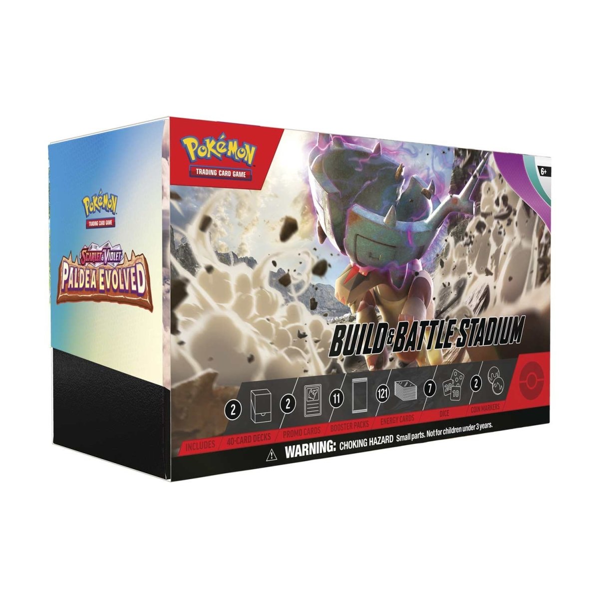pokémon-tcg:-scarlet-&-violet-paldea-evolved-build-&-battle-stadium