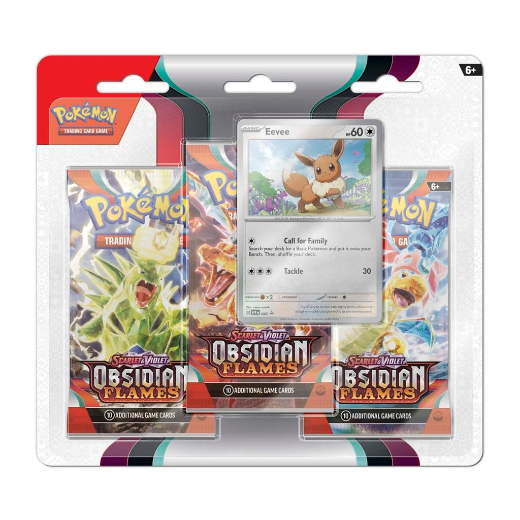 pokémon-tcg:-scarlet-&-violet-obsidian-flames-3-booster-packs-&-eevee-promo-card