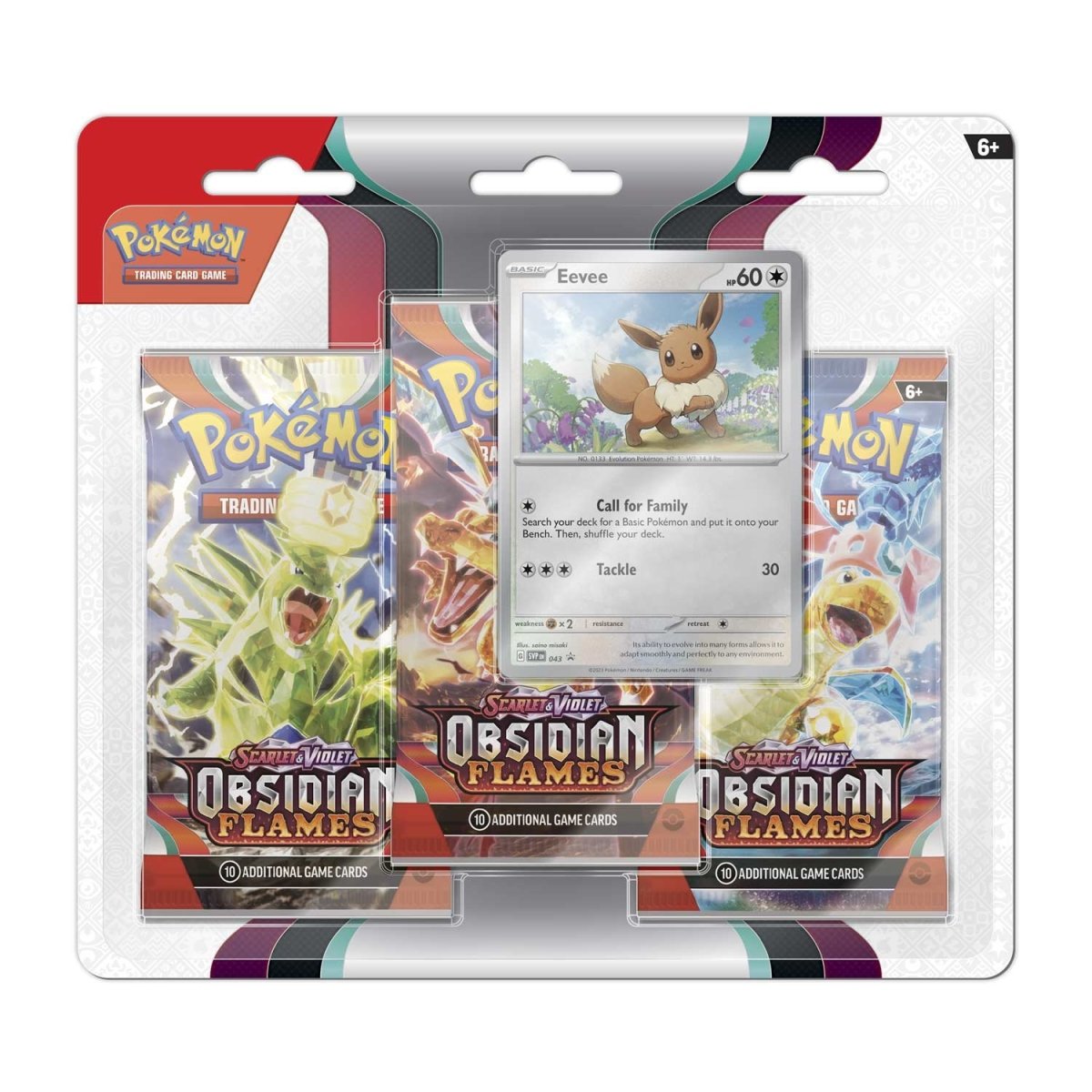 pokémon-tcg:-scarlet-&-violet-obsidian-flames-3-booster-packs-&-eevee-promo-card