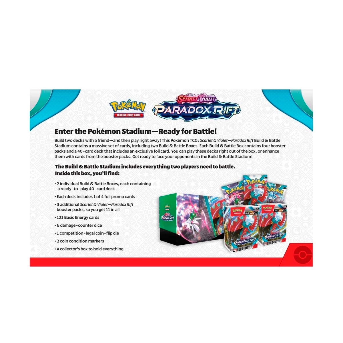 pokémon-tcg:-scarlet-&-violet-paradox-rift-build-&-battle-stadium