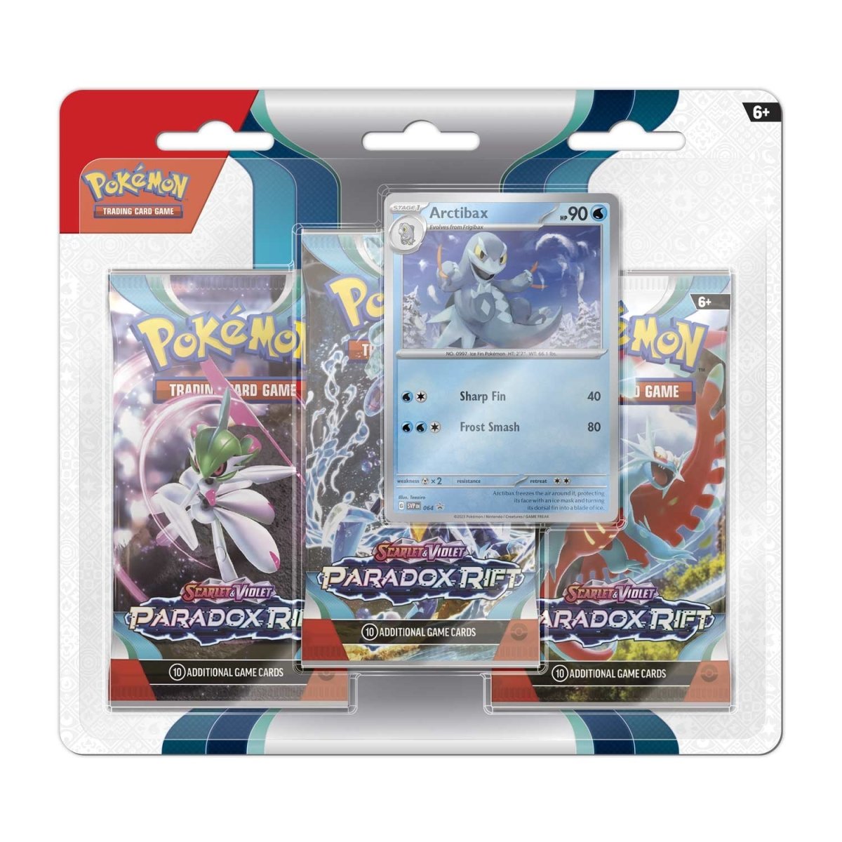pokémon-tcg:-scarlet-&-violet-paradox-rift-3-booster-packs-&-arctibax-promo-card