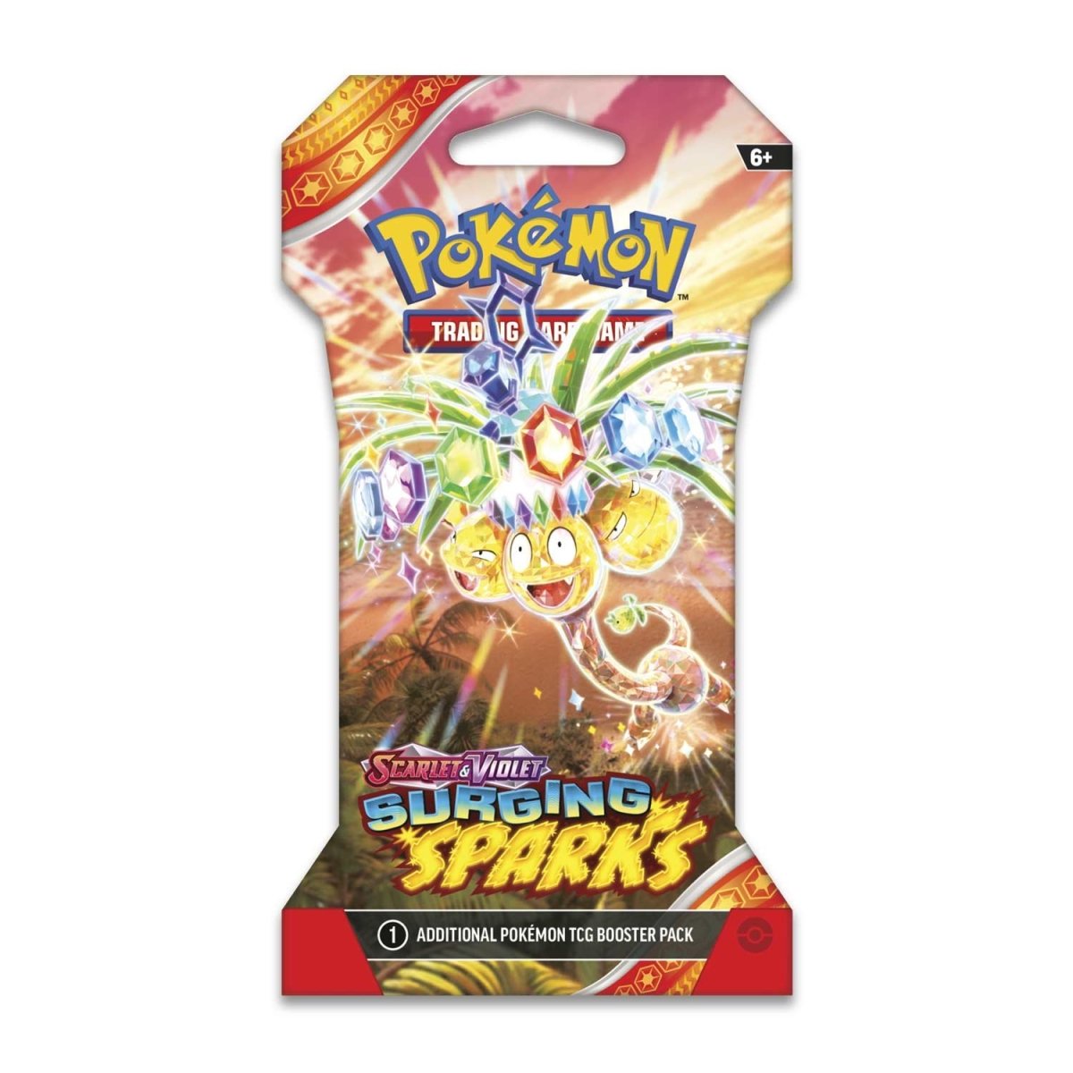 pokémon-tcg:-scarlet-&-violet-surging-sparks-sleeved-booster-pack-(10-cards)