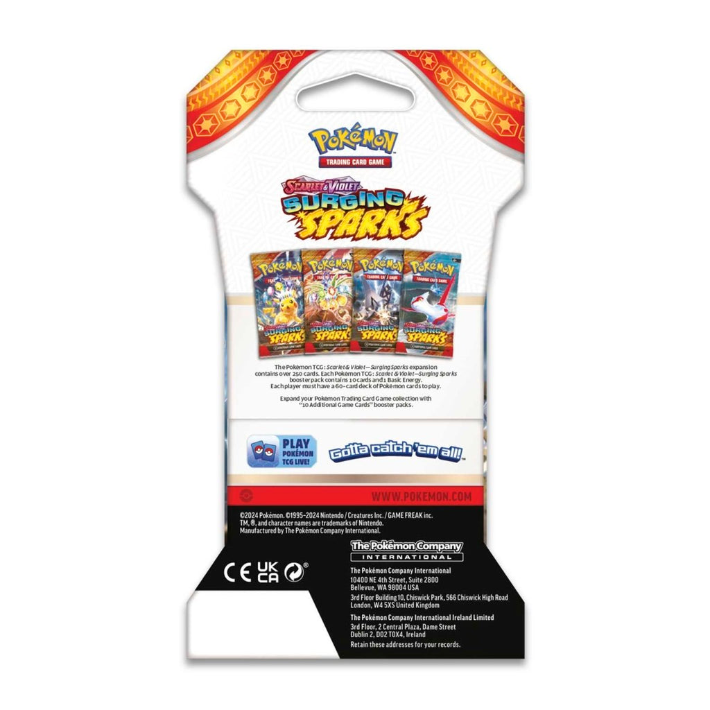 pokémon-tcg:-scarlet-&-violet-surging-sparks-sleeved-booster-pack-(10-cards)