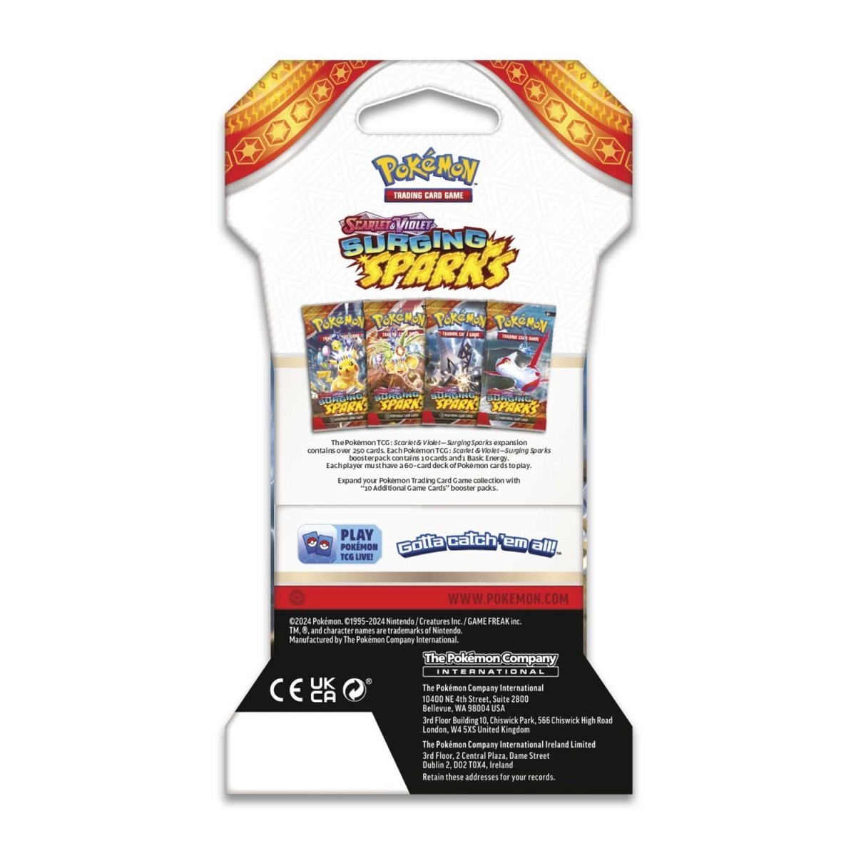 pokémon-tcg:-scarlet-&-violet-surging-sparks-sleeved-booster-pack-(10-cards)