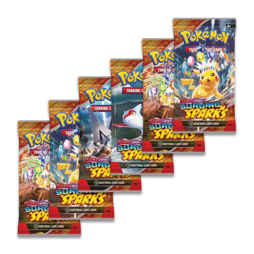 pokémon-tcg:-scarlet-&-violet-surging-sparks-booster-bundle-(6-packs)