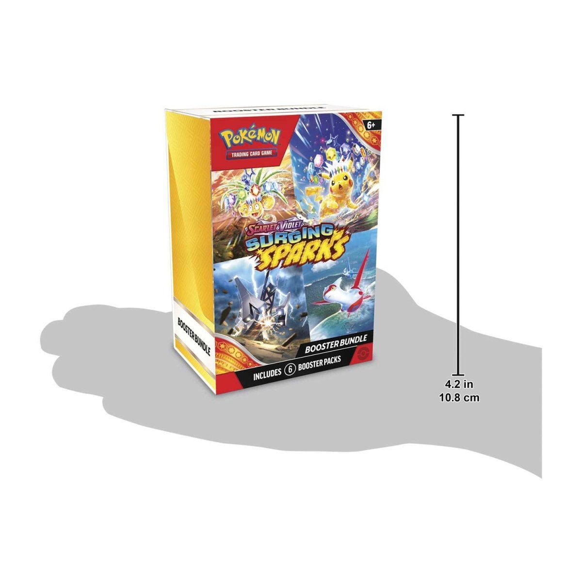 pokémon-tcg:-scarlet-&-violet-surging-sparks-booster-bundle-(6-packs)