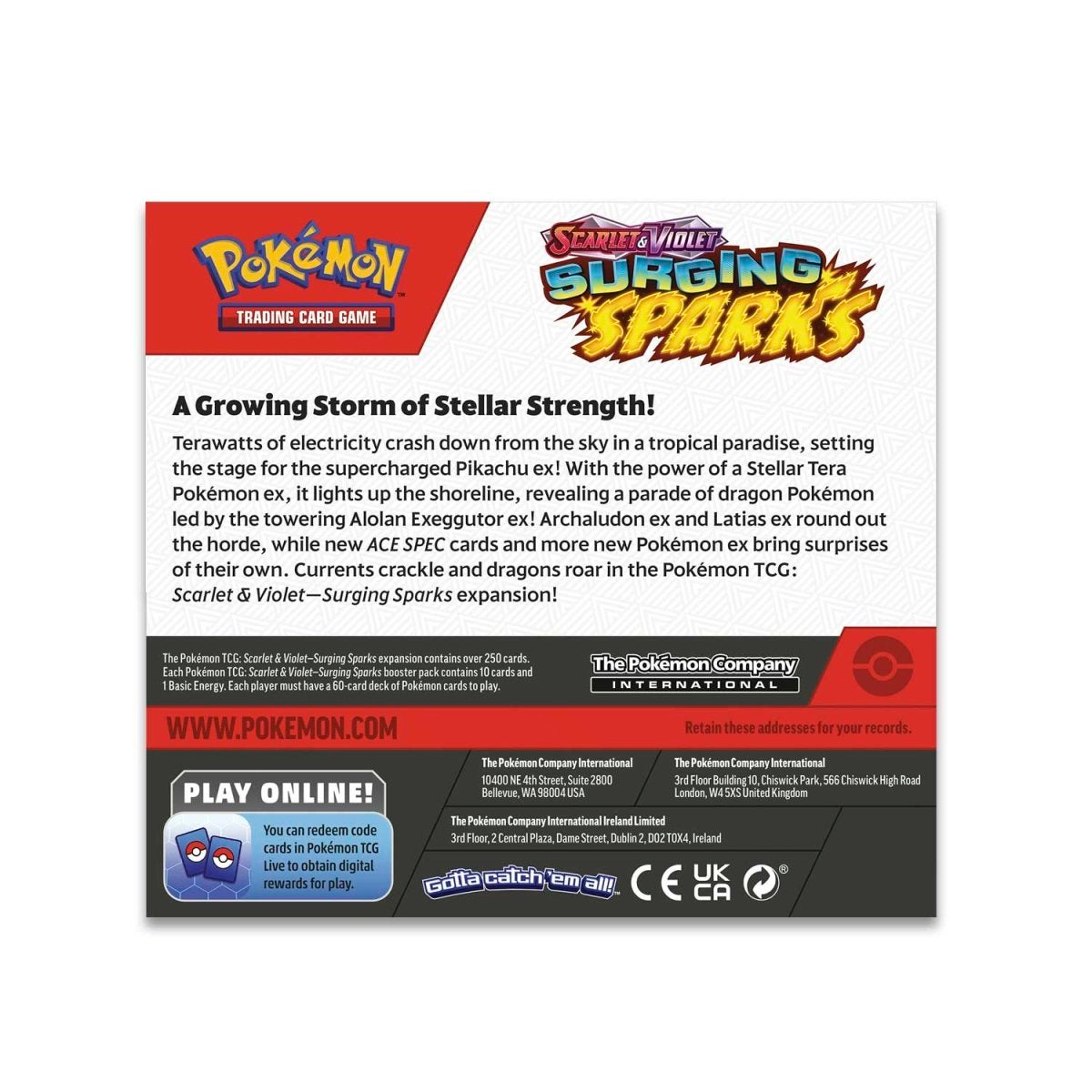 pokémon-tcg:-scarlet-&-violet-surging-sparks-booster-display-box-(36-packs)