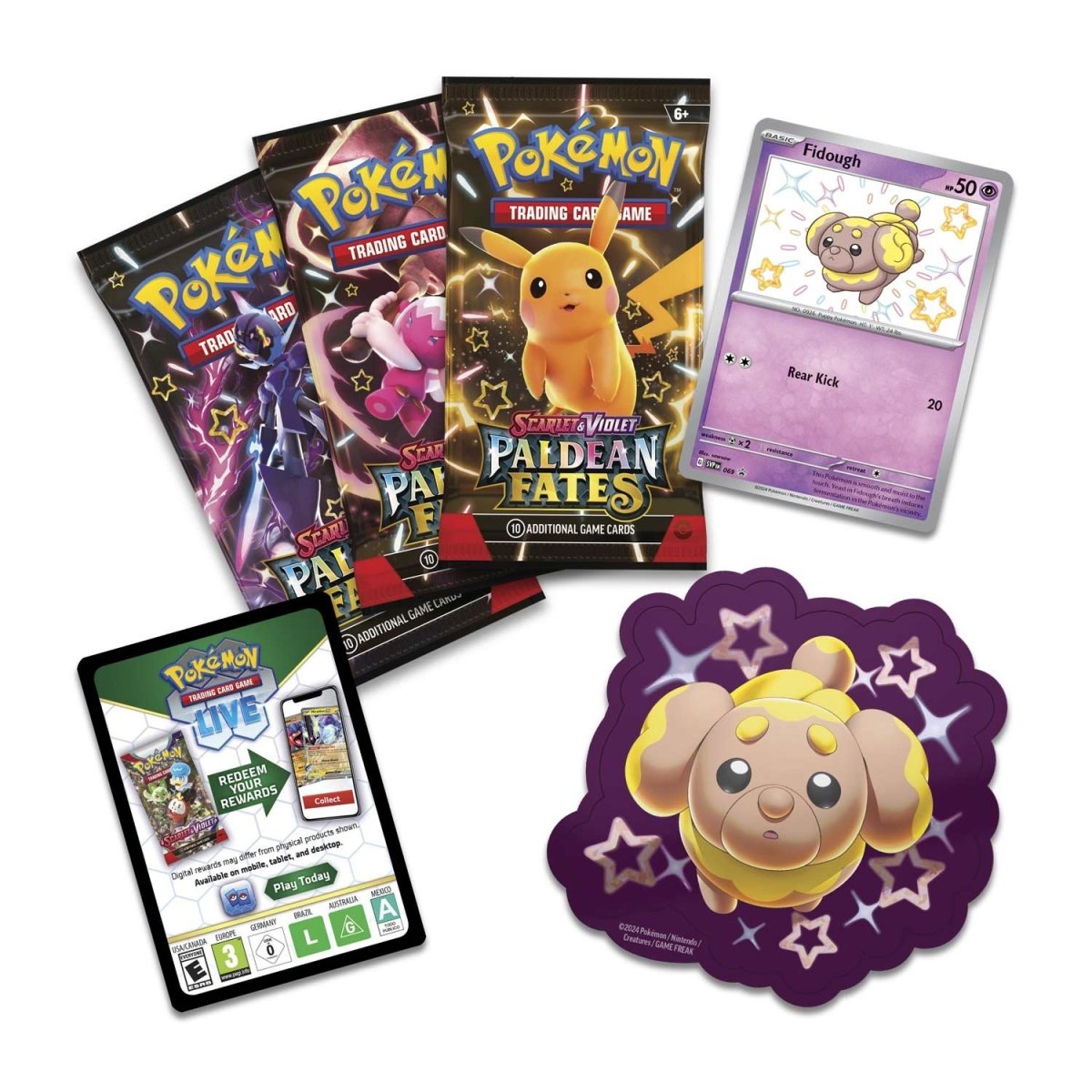 pokémon-tcg:-scarlet-&-violet-paldean-fates-tech-sticker-collection-(shiny-fidough)