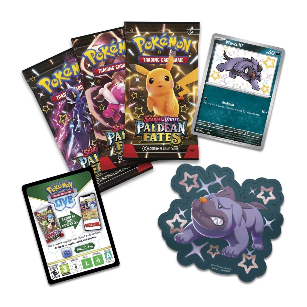 pokémon-tcg:-scarlet-&-violet-paldean-fates-tech-sticker-collection-(shiny-maschiff)