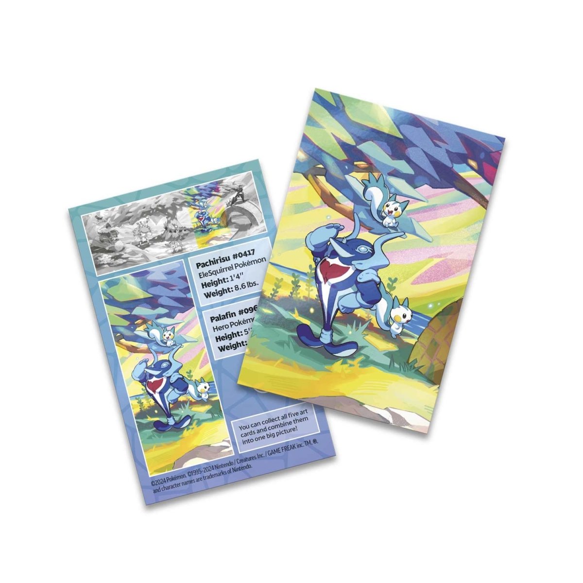 pokémon-tcg:-vibrant-paldea-mini-tin-(pachirisu-&-palafin)