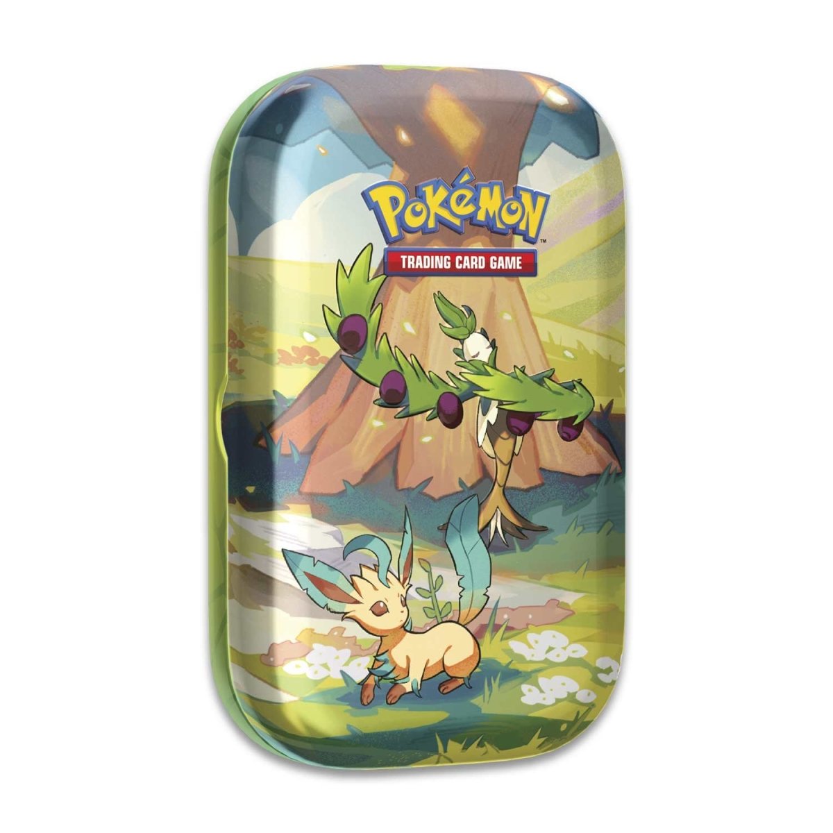 pokémon-tcg:-vibrant-paldea-mini-tin-(leafeon-&-arboliva)