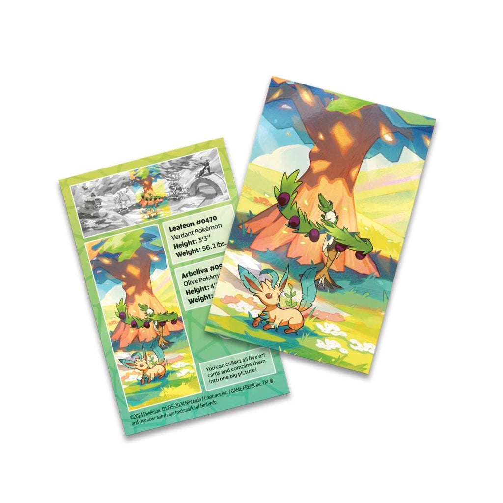 pokémon-tcg:-vibrant-paldea-mini-tin-(leafeon-&-arboliva)