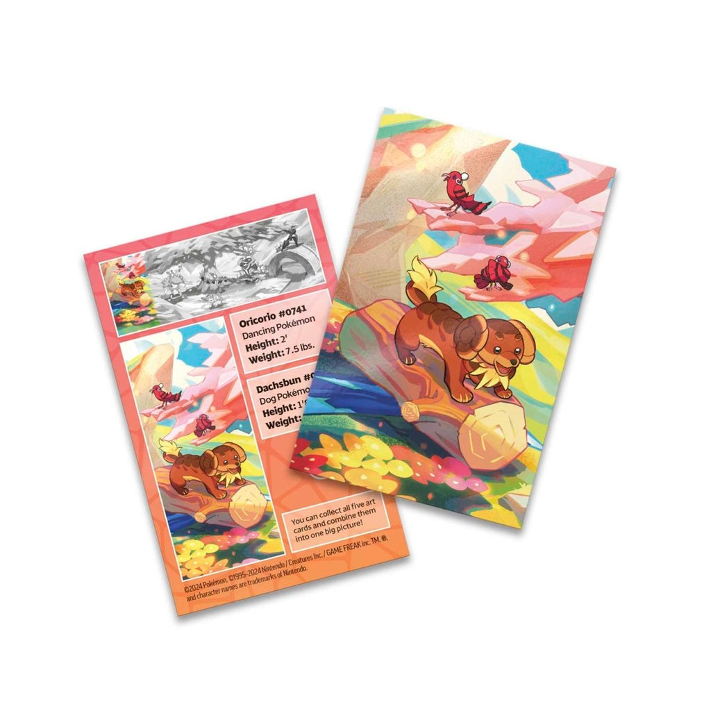 pokémon-tcg:-vibrant-paldea-mini-tin-(oricorio-&-dachsbun)