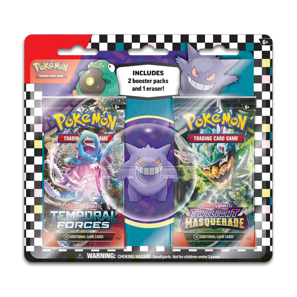 pokémon-tcg:-2-booster-packs-&-gengar-eraser