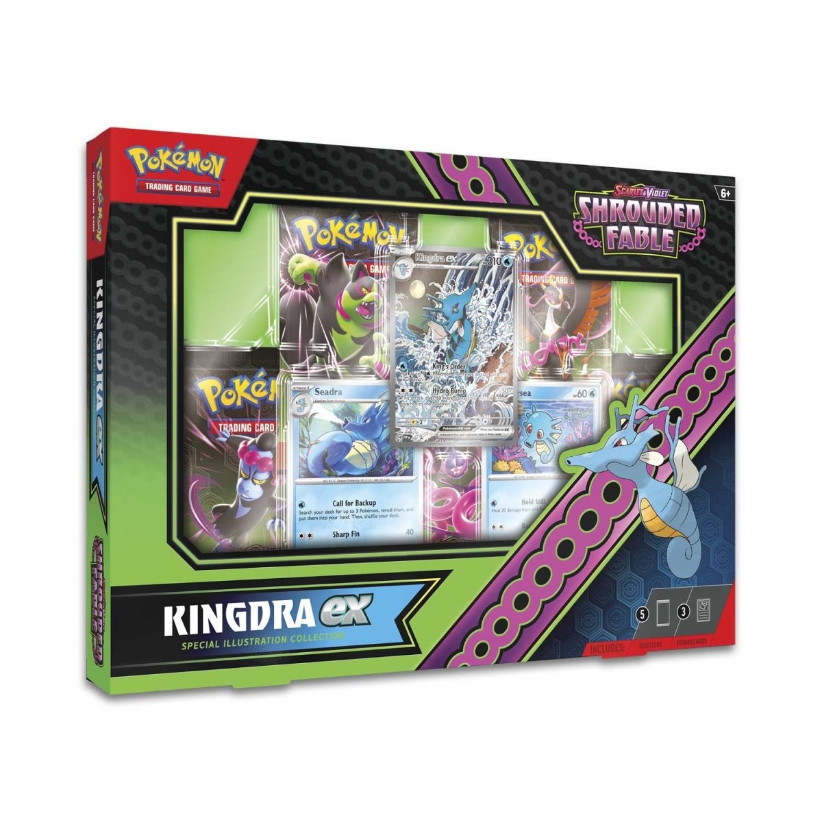 pokémon-tcg:-scarlet-&-violet-shrouded-fable-kingdra-ex-special-illustration-collection