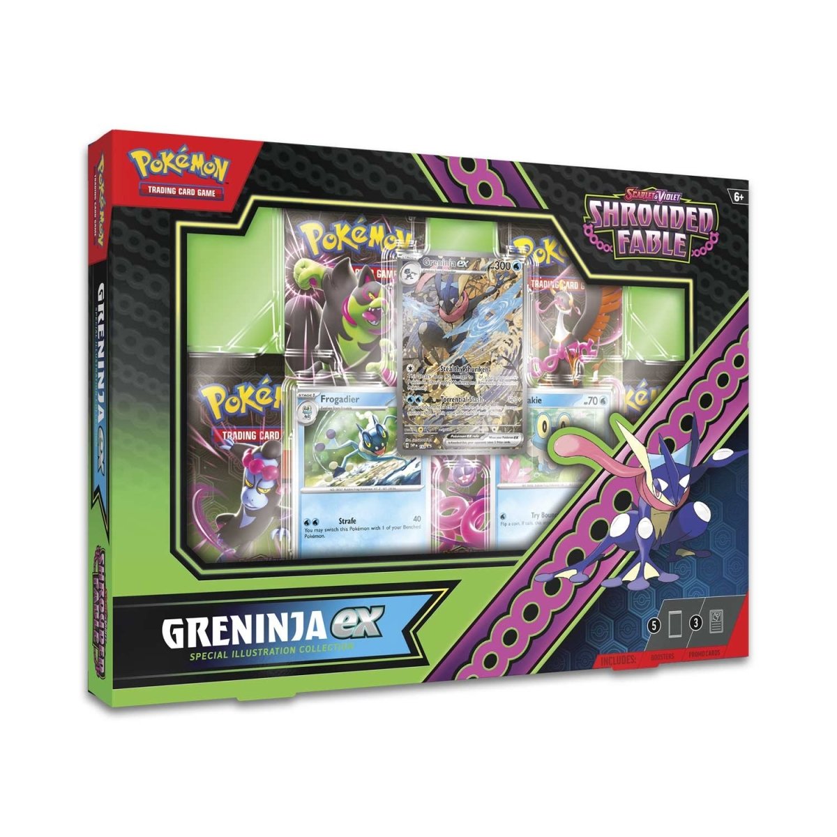 pokémon-tcg:-scarlet-&-violet-shrouded-fable-greninja-ex-special-illustration-collection