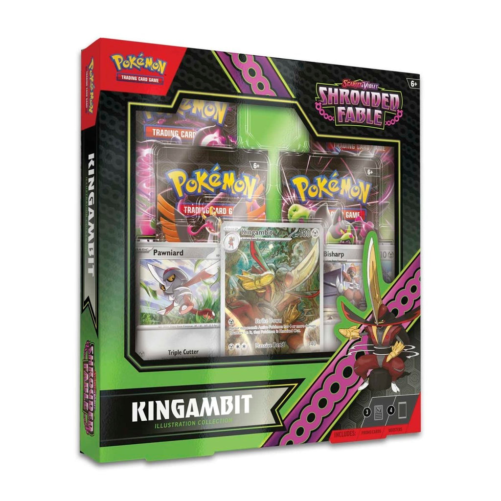 pokémon-tcg:-scarlet-&-violet-shrouded-fable-kingambit-illustration-collection
