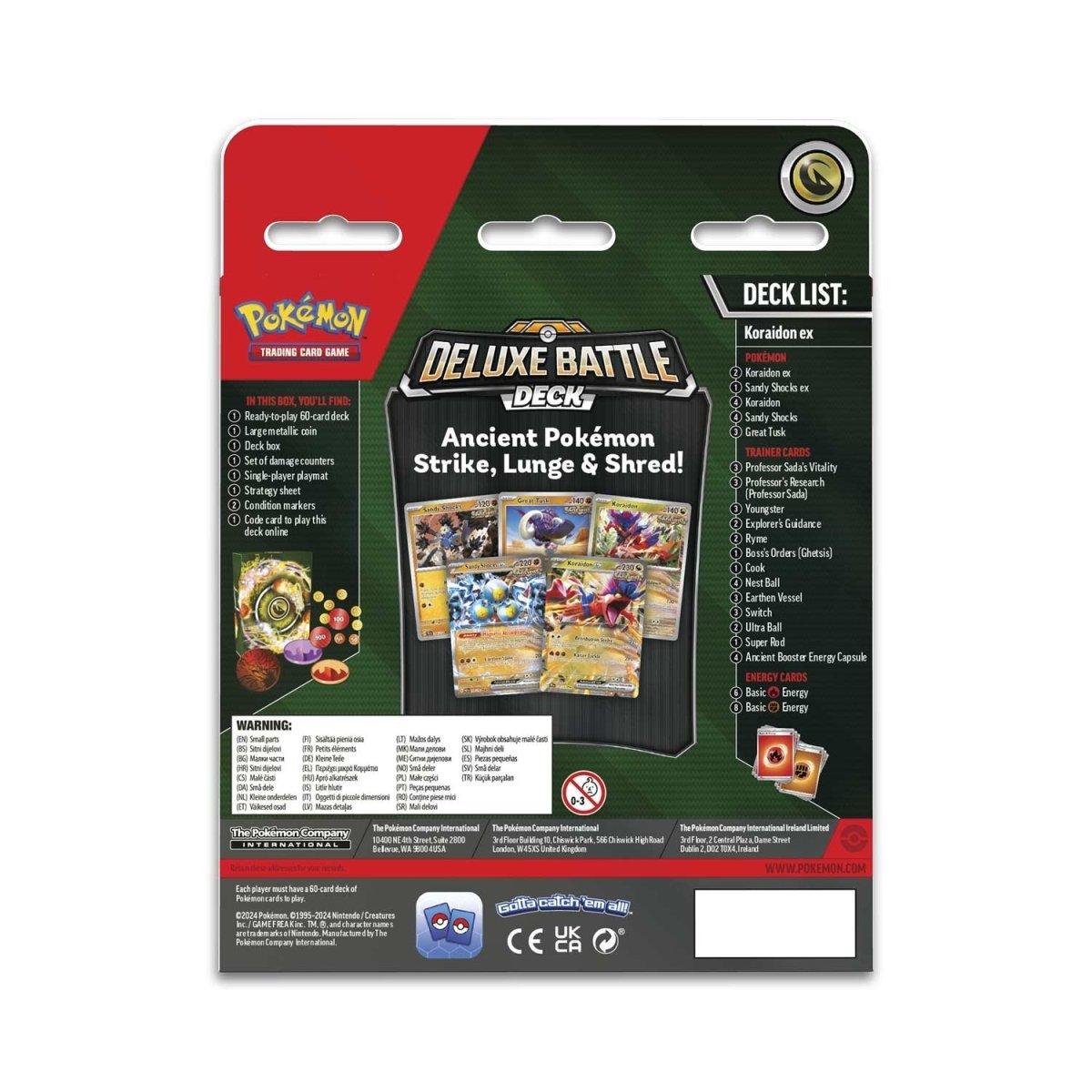 pokémon-tcg:-koraidon-ex-deluxe-battle-deck